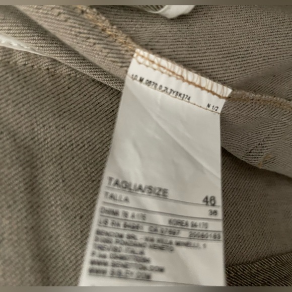 UNITED COLOR OF BENETTON
MILITARY STYLE JACKET - Picture 6 of 8